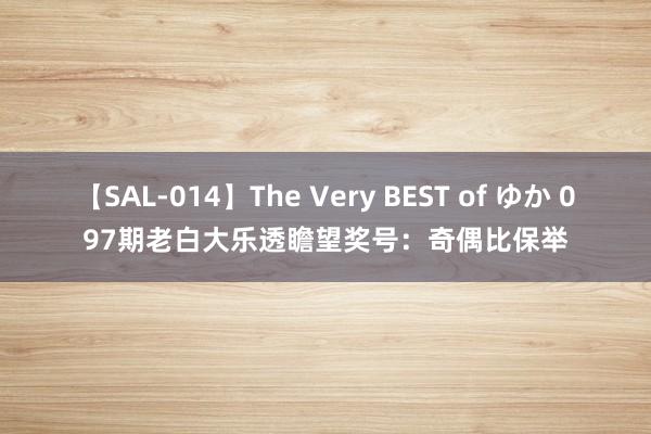 【SAL-014】The Very BEST of ゆか 097期老白大乐透瞻望奖号：奇偶比保举